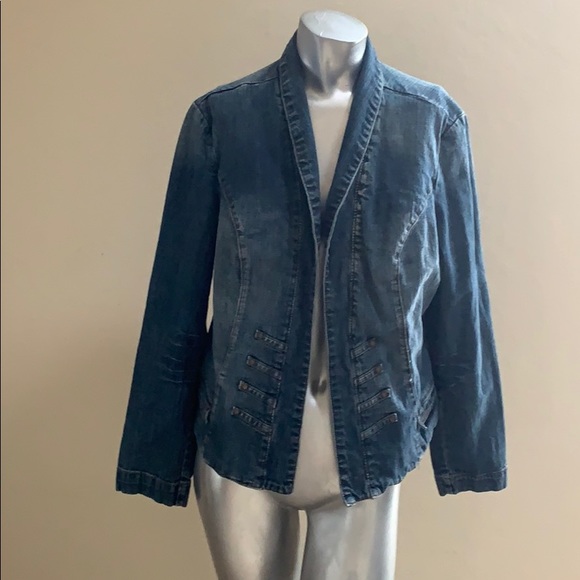 a.n.a Jackets & Blazers - A.N.A. Blue Jean Jacket size XL